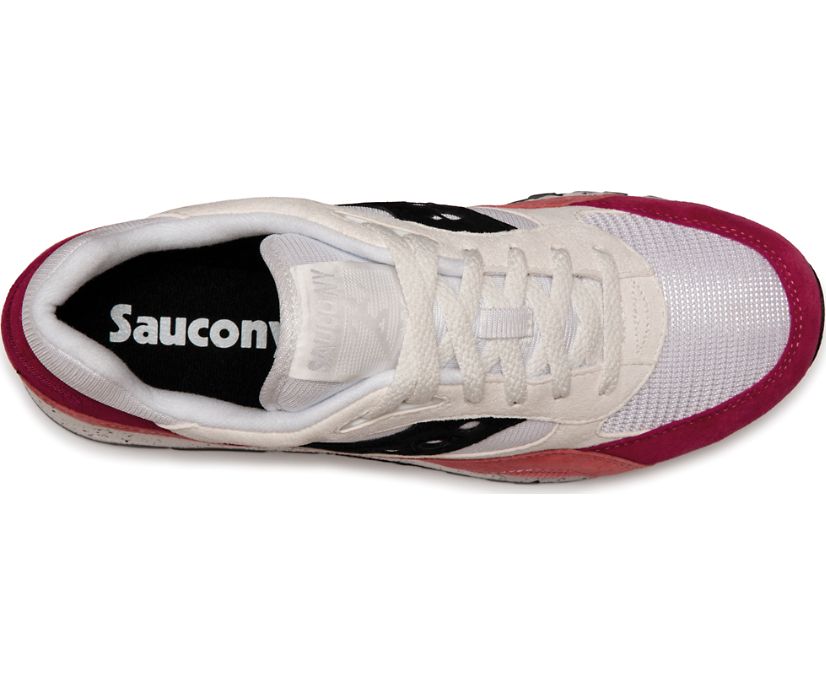 Women's Saucony Shadow 6000 Originals White / Coral | Singapore 074CTVE